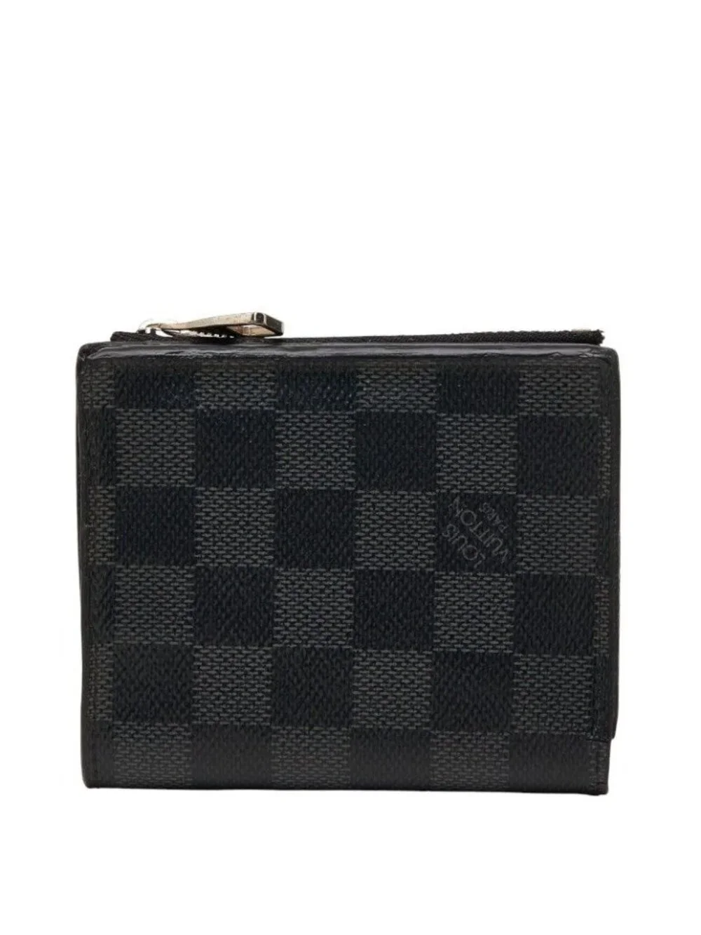 Louis Vuitton Damier Graphite Portefeuille Smart Bifold Wallet Black Gray